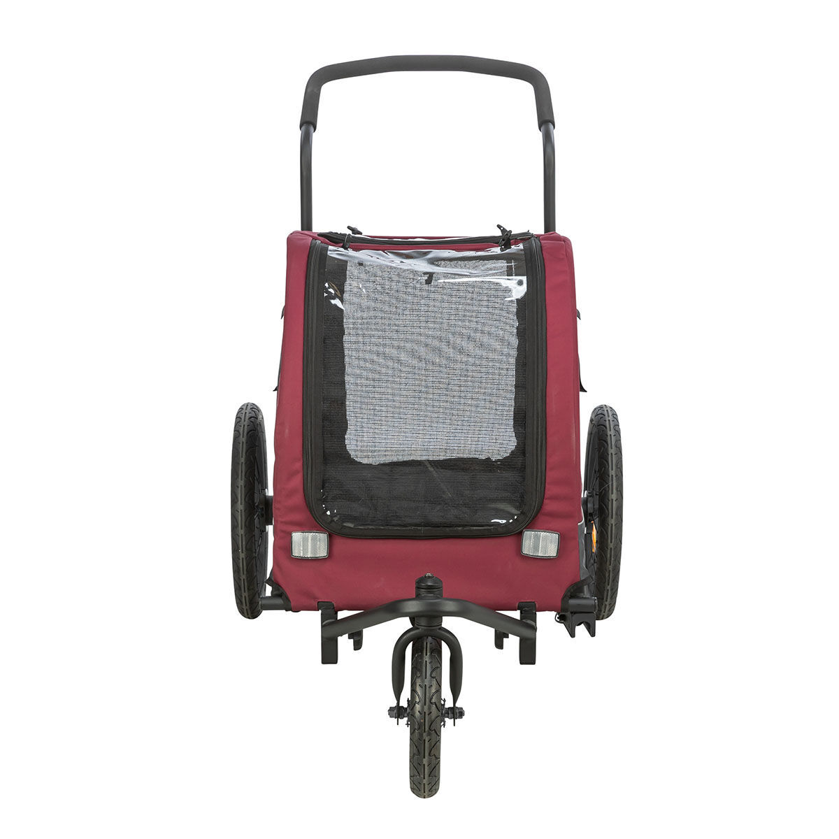 Trixie Bicycle trailer black/red 